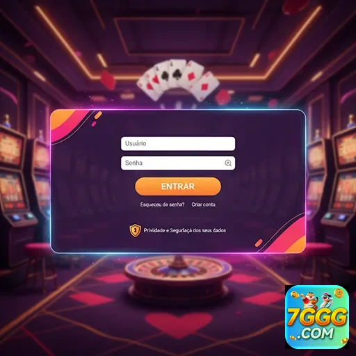 Ilustração de Garanta seu registro na 7ggg para serviços VIP excepcionais