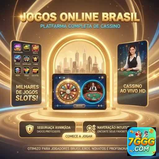 Ilustração de Explore a plataforma 7ggg para um jogo online seguro