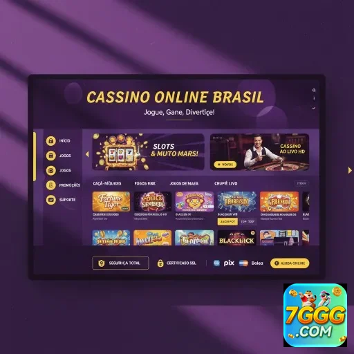 Ilustração de Explore os Jogos VIP da 7ggg com Pagamentos Seguros