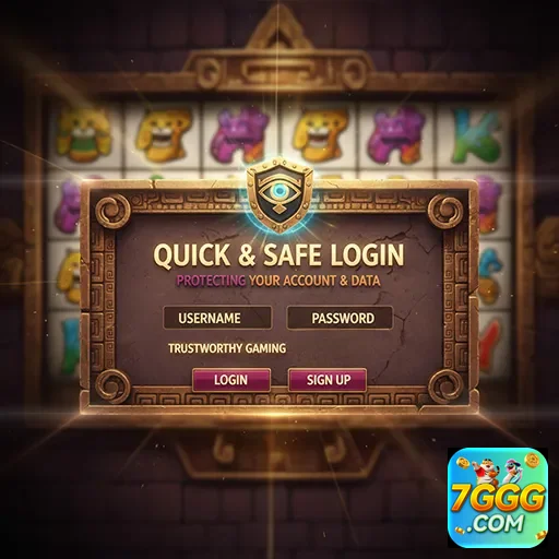 Ilustração de Divirta-se com Nossas Máquinas de Slots Modernas