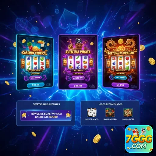 Ilustração de Acesse o cassino online 7ggg com agilidade e segurança